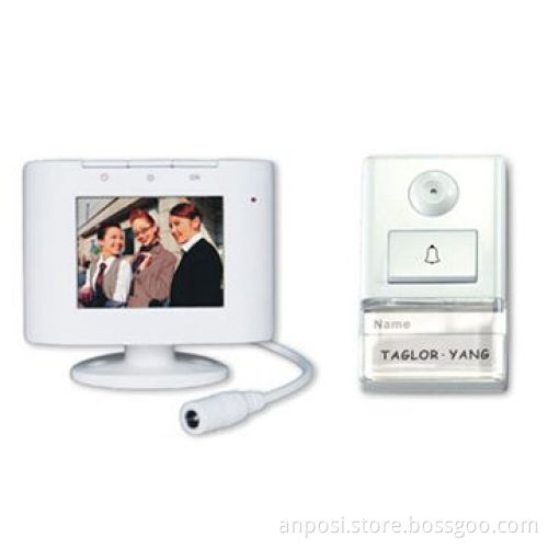 Wireless Video Doorbell with Adjustable Brightness
